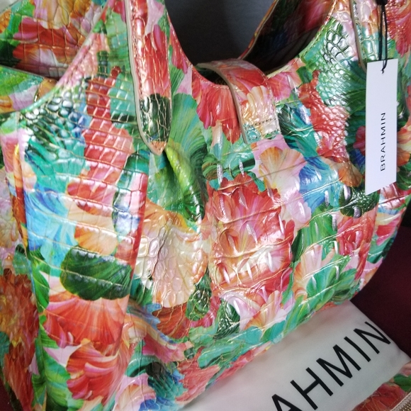 Brahmin Celia & Ady Wallet Set in Taffy Melbourne NWT - Picture 5 of 16